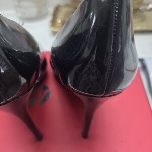 Aldo Glossy Black Heels
